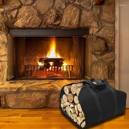 Dog Carrier Wood Bag Firewood For With Handles Holder Fireplace