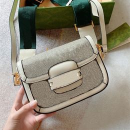 New high quality fashion designer bag womens Retro messenger shackle underarm saddle2855