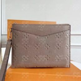 Clutch Bags Designer Woman Designer Pouch Makeup Bag Make Up Bag Toiletry Bag Envelope Bag Clutch Purse Wallets Clutches Embossed Brown Fashion Classic Fencefind