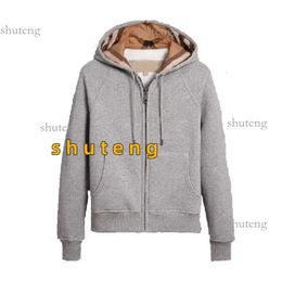 Designers High Quality Womens Hoodies Sweater Jackets with Zipper Women Slim Hoodie Sweatshirt Brands Tops Spring Autumn and Winter Cotton 719