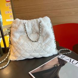 Designer Crossbody Bag Luxurys Handbag Large Capacity Mink Hair Backpacks