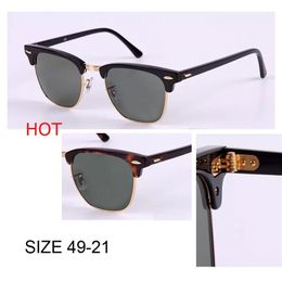 whole top quality brand classic style sunglass vintage designer club sunglasses master green classic for women men retro G15 4217s
