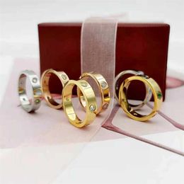 1pcs Drop Shippin Stainless Steel lover Ring Woman Jewelry Rings Men Wedding Promise Rings For Female Women Gift2278