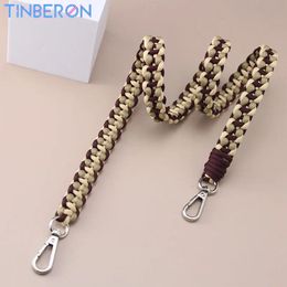 Bag Parts Accessories TINBERON Luxury MINI Shoulder Strap Handbag Handwork Weave DIY Fashion Handle Straps 231216