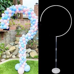 Cm Round Circle Balloon Stand Column With Arch Wedding Decoration Backdrop Birthday Party Baby Shower299x