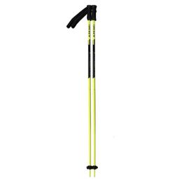 Double Board Ski Stick Adult Unisex Aluminum Pole Fluorescent Green Simple and Durable Snowboard Tool 240103
