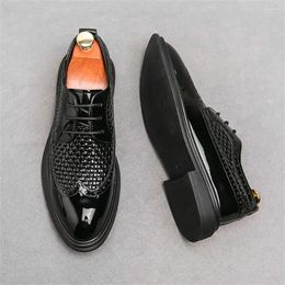 Dress Shoes Slip-resistant 40-47 Elegant Men Men's Designer Luxury Sneakers Sport Temis Comfort Luxus