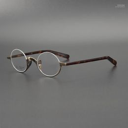 Fashion Sunglasses Frames Japanese Collection Of John Lennon's Same Small Round Frame Republic China Retro Glasses Kimm22205S