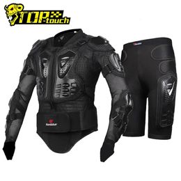 Men's Jackets HEROBIKER Motorcycle Jacket Men Full Body Motorcycle Armor Motocross Racing Moto Jacket Riding Motorbike Protection Size S-5XL # 231216