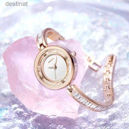 Women's Watches Women Luxury Bracelet Watches For Ladies Wrist Watches Quartz Top Brand relogio feminino Dropshipping Rose Gold Female ClockL231216