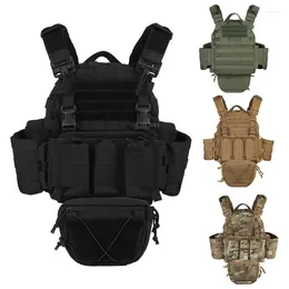 Hunting Jackets Tactical Vest Shooting War Game Protective Vests Sports Combat Molle Adjustable Breathable Clothing