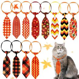 Dog Apparel Ties Halloween Neckties Bowtie Soft And Adjustable Pet Neck Tie Party Formal For Small Medium Cats Puppy Pets