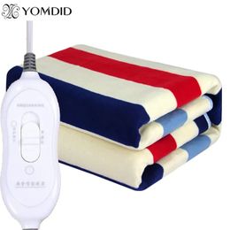 Electric Blanket Electric Blanket Heater Body Warm Heated Blanket Single/Double Thermostat Electric Heating Blanket Electric Heating Colour Random 231216