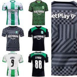 Men Atletico Nacional Club Team 20 BANGURTO Soccer Jerseys 10 BARRERA 6 ROMAN 88 PABON 21 ANGEL 18 GOEZ Football Shirt Kits Uniform 23/24 Breathable Make High Quality