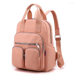 School Bags Women Fashion Backpack Waterproof Nylon Travel Bag For Girl Bagpack Female Shoulder Lady Big Capacity