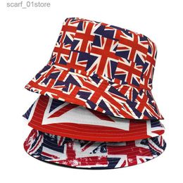 Wide Brim Hats Bucket Hats Summer Flag Bucket Hats Women Men Cotton Sunscreen Panama Cs Outdoor Foldable Wide Brim Sun Hat Unisex Hip Hop Bob CL231216