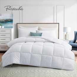 Comforters sets Down Alternative Comforter King Size All Season Duvet Insert Ultra Soft Double Brushed Microfiber Quilt Cover Box Stit 231215
