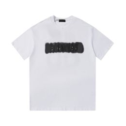 Balanciaga Designer Fashion Play Brand Summer New Designer High Quality 100% Cotton Three Line Letter Pattern T-Shirt Loose Matching Sh 7459