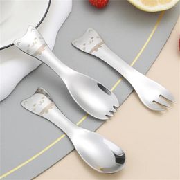 Spoons Coffee Spoon Short Handle Cute Outdoor Camping Equipment Children Baby Kitchen Tools Ice Cream 304 Stainless Steel