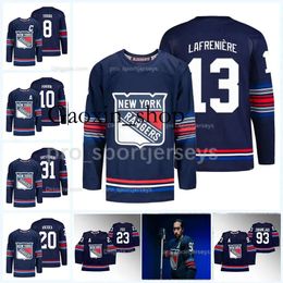 Gaoxin Adam Fox Ryan Lindgren NY Rangers 2023-24 Third Jersey Jacob Trouba Miller Jerseyigor Shesterkin Chris Kreider Mika Zibanejad Artemi Panarin