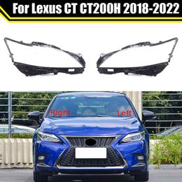 Car Headlight Glass Cover Head Light Lens Case Automobile Headlamp Covers Styling for Lexus CT CT200H 2018 2019 2020 2021 2022