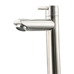 Bathroom Sink Faucets Durable High Quality Useful Brand Faucet Basin Without Hose Cold Family El Replacement Silver