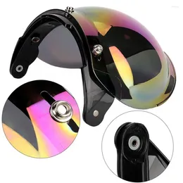 Motorcycle Helmets -snap Sun Visor Shield Windproof Helmet Lens Coloured PC