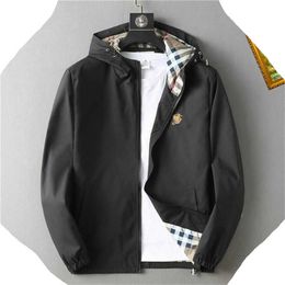 Men's Jackets 2023 Fashion Designer Mens Jacket Goo d Spring Autumn Outwear Windbreaker Zipper Clothes Coat Outside Can Sport Size M-3xl Clothing0pmp