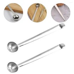 Spoons Olive Strainer Spoon Cherry Jar Serving Tools Pickle Slotted Skimmer Filter Ladle Drain Hole Containers Canisters