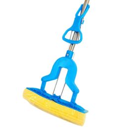 Mops Home cleaning Sponge Floor Cleaning Mop Folding Absorbing Squeeze Water Magic ceramic tile Household Tools 231216