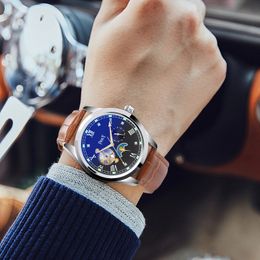 Men's high quality luxury simple practical quartz luminous business quartz 43mm watch