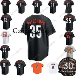 Gaoxin 2023 S-4XL Custom Adley Rutschman Jersey Ryan Mountcastle Cedric Mullins Anthony Santander Gunnar Henderson Cal Ripken Orioles Jorge Lopez