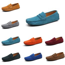 men casual shoes Espadrilles triple black navy brown wine red green Sky Blue Burgundy sand mens sneakers outdoor jogging walking twenty thirty GAI