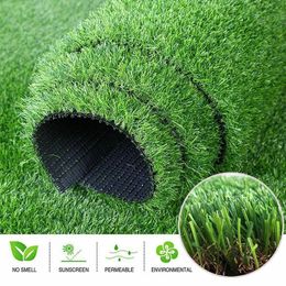 Garden Decorations Grass Mat Green Artificial Simulation Moss Lawns Mats Carpet Balcony Fake Lawn Indoor Outdoor Decoration 231216