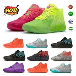 High Quality Ball Lamelo 1 Mb01 02 Men Basketball Shoes Sneaker Black Blast Buzz Lo Ufo Not From Here Queen Rick and Morty Rock Ridge Red Mens Trainers Sports Sn