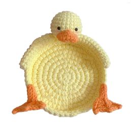 Table Mats Drinks Tableware Pad Multipurpose Place Duck Shaped Cute Coasters For Dining Bar Cafe Home Countertop