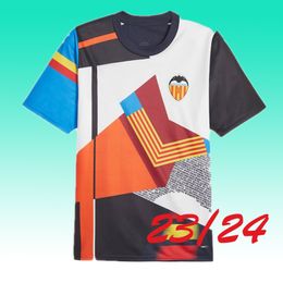 2023 24 Valenciesa soccer jerseys.SOLER CAVANI GUEDES GAMEIRO camisetas de futbol 23 24 MUSAH HUGO G.HUGO DURO special edition football shirts fan's