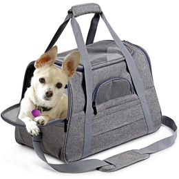 Cat s Crates Houses Dog Bag Portable Backpack With Mesh Window Airline Approved Small Pet Transport Bag For Dogs Items 231216