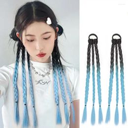 Hair Accessories Extension Boxing Braiding High Temperature Fibre Fake Ponytail Wig Rope Twist Hairpieces