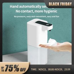 Liquid Soap Dispenser Automatic Inductive Foam Washing Phone Smart Hand Machine For Home Alcohol Spray 231216