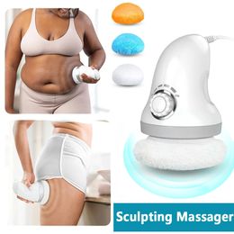 Full Body Massager Cellulite Sculpting Fat Shaping Massage Slimming Machine Lose Weight Anti Device Shape Care Tool 231216