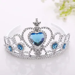 Hair Clips Children Headwear Love Gem Girl Crown Seal Plastic Princess Magic Stick Headband