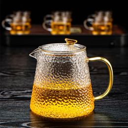 Water Bottles High quality Heat Resistant Glass Tea pot Chinese teaware kung fu Set Puer Kettle Coffee Convenient Office TeaPot 231216