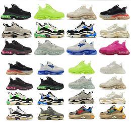 2024fashion men designer women designer casual shoes Lace-Up out of office sneaker platform sneakers clear sole black white grey red pink blue green men trainers