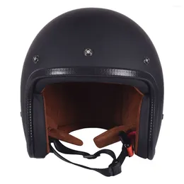 Motorcycle Helmets DOT /4 Helmet Casque Moto Casco Scooter Open Face Jet Vintage Motorbike Protection Gear