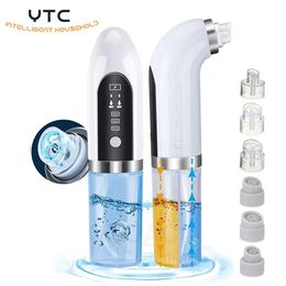 Foot Care Blackhead Remover Vacuum Suction Water Cycle Pore Acne Cleaner USB Rechargeable Black Head Removal Face 231216