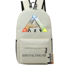 ARK backpack Survival Evolved day pack A Badge school bag Good Game packsack Print rucksack Sport schoolbag Outdoor daypack