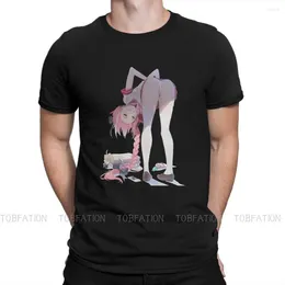 Men's T Shirts Trap Card Waifu Astolfo Round Collar TShirt Fate Grand Order Anime Pure Cotton Classic Shirt Men Clothes Fashion Fluffy