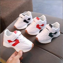 Children's Shoes Girls and Boys Toddlers Sneakers Breathable PU Leather BABY Flats Tennis Shoe