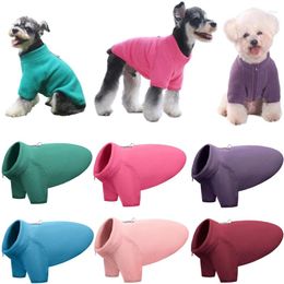 Dog Apparel Winter Warm Pet Clothes Fleece Jacket For Small Dogs Cats Coats With Zipper Puppy Schnauzer Chihuahua Bomei Costumes